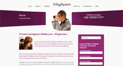 Desktop Screenshot of flingbusters.com